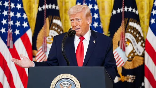 Shugaba Donald Trump na Amurka 