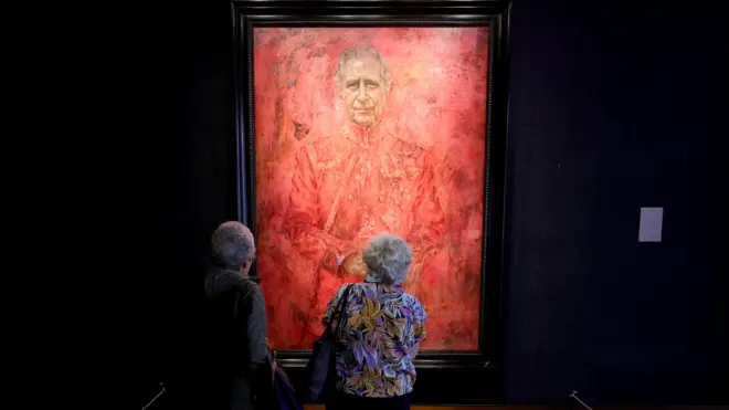 نخستین پرتره رسمی از چارلز سوم بعد از رسیدن به مقام پادشاهی