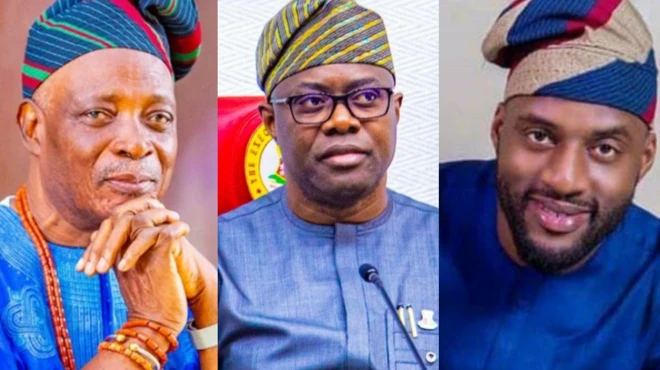 Olubadan, Seyi Makinde àti Debo Ogundoyin