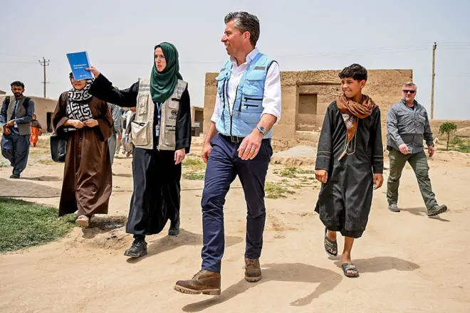 توم فليتشر في أفغانستان