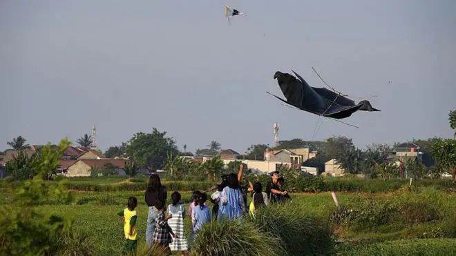 ఇండోనేసియా, బాలి, గాలిపటాలు