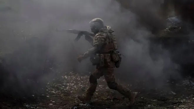 Боец ВСУ.