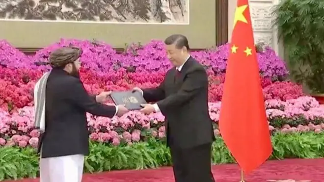 طالبان او چين