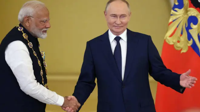 Путин и Моди