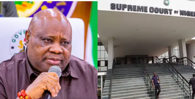 Aworan Gomina Ademola Adeleke ati ile ẹjọ to ga ju lorilẹede Naijiria