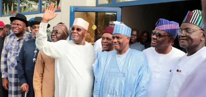 Atiku, Tambuwal, Wike, Ortom atawọn eekan PDP mii