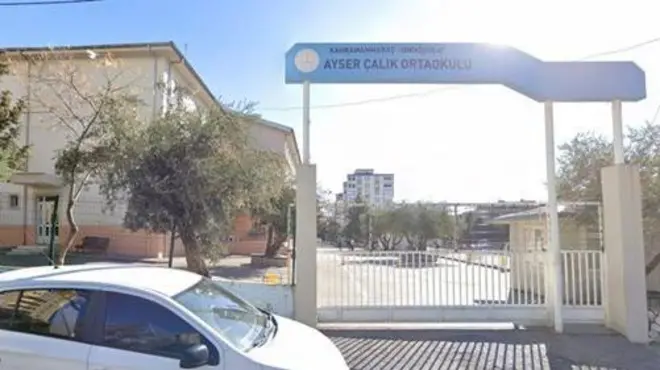 Місце, де сталася стрілянина у школі Туреччини