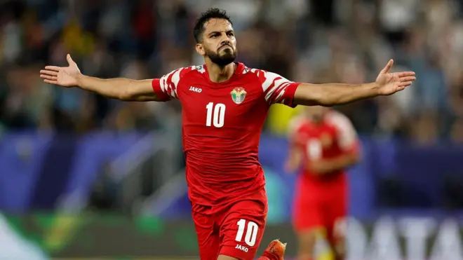 نجم المنتخب الأردني موسى التعمري