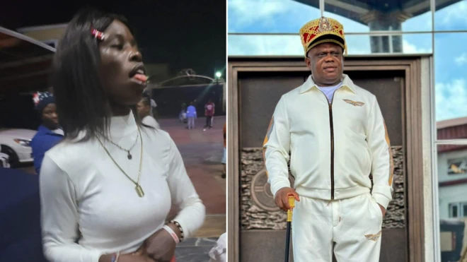 Apostle Chibuzor and his adopted daughter