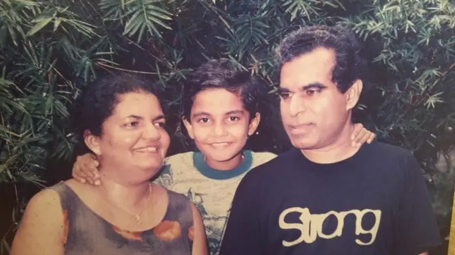 Upali Thennakoon and the Family