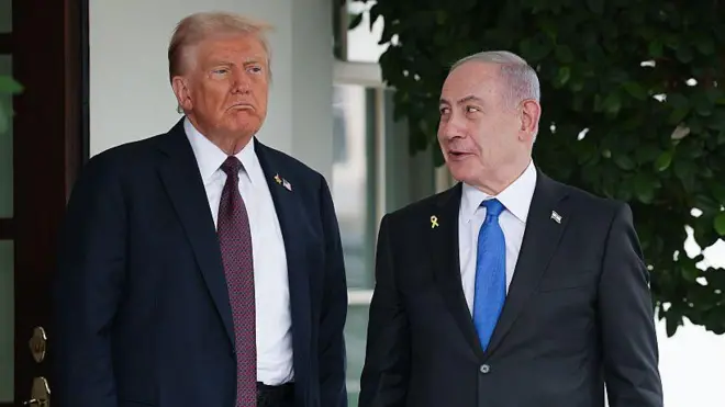 Donald Trump da Benjamin Netanyahu