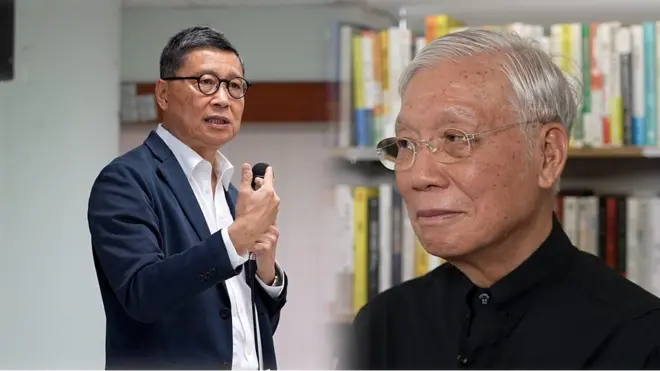 陳健民、朱耀明牧師