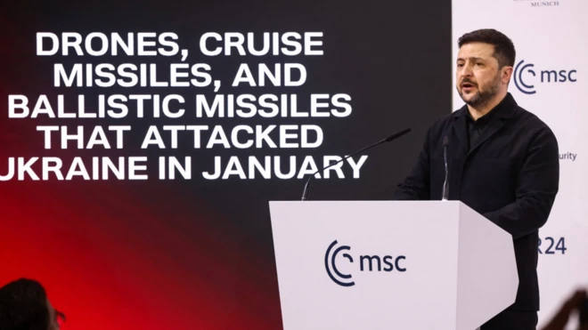 Виступ Володимира Зеленського на Мюнхенській конференції з безпеки 14 лютого