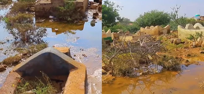 Qubuuraha Cirjiife oo ay biyo galeen