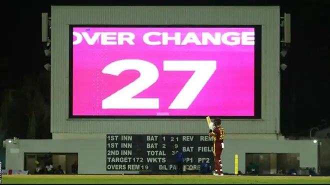 ’سٹاپ کلاک‘ ٹرائل دسمبر میں بارباڈوس میں ویسٹ انڈیز اور انگلینڈ کے درمیان پہلے T20 انٹرنیشنل کے ساتھ شروع ہوا تھا