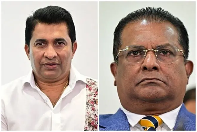 ක්‍රීඩා ඇමති සහ ක්‍රිකට් බලධාරීන්