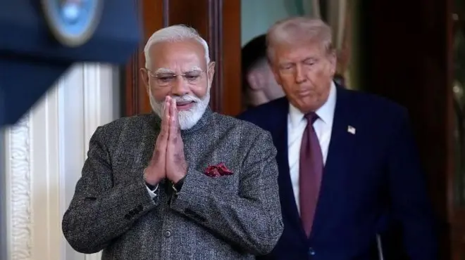 'भारत जितकं टॅरिफ घेतं तितकंच अमेरिकाही घेणार', ट्रम्प यांनी मोदींसमोर स्पष्ट केली भूमिका