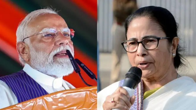 पीएम मोदी और ममता बनर्जी