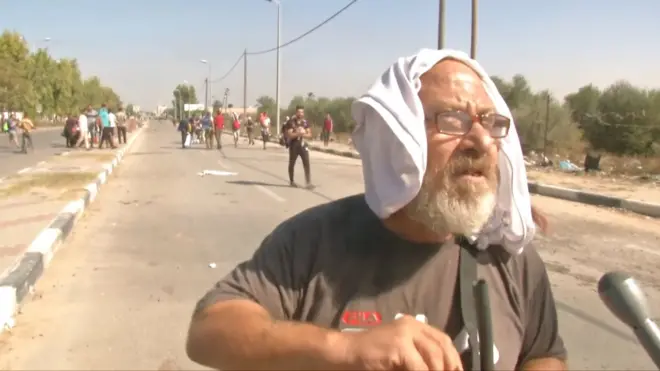 "لا أريد العودة إلى لندن، أريد البقاء على أرضي"