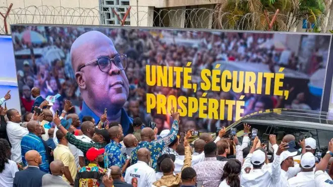 Imyiyamamazo ya prezida Tshisekedi