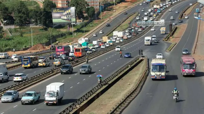 Waddooyinka magaalada Nairobi