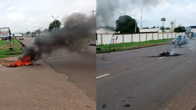 Aworan ibi ti rogbodiyan ti waye niluu Ilorin