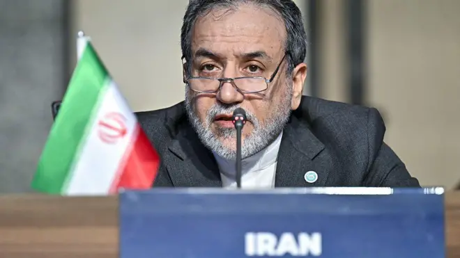 El ministro de Relaciones Exteriores iraní, Abbas Araghchi