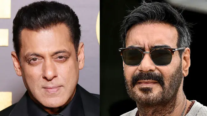 सलमान ख़ान और अजय देवगन