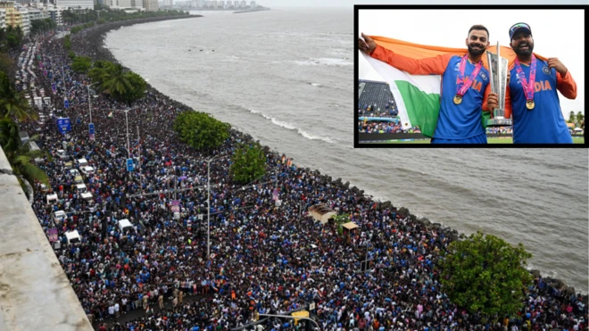 టీమిండియా విజయ యాత్ర 