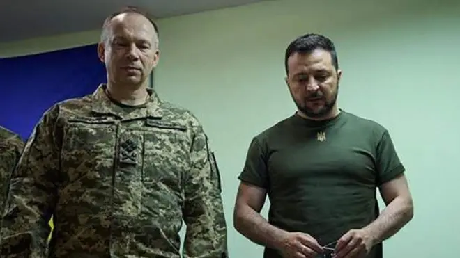 Сырский и Зеленский