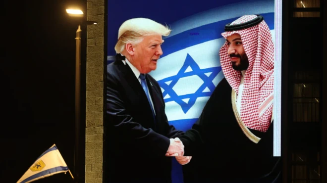 ترامب ومحمد بن سلمان 