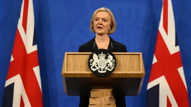 İngiltere Başbakanı Liz Truss