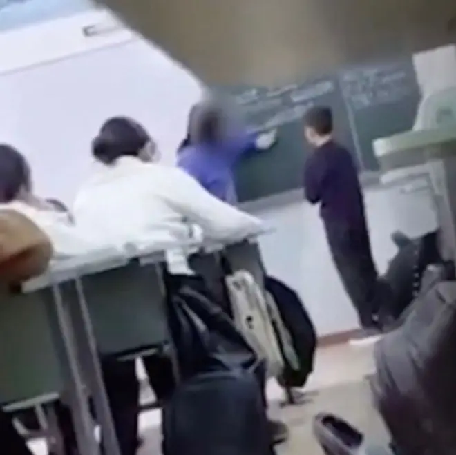 Интернетке тараган видеодон алынган сүрөт