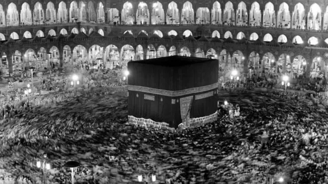 الكعبة عام 1971
