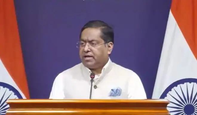 ভারতের পররাষ্ট্র মন্ত্রণালয়ের মুখপাত্র রণধীর জয়সওয়াল