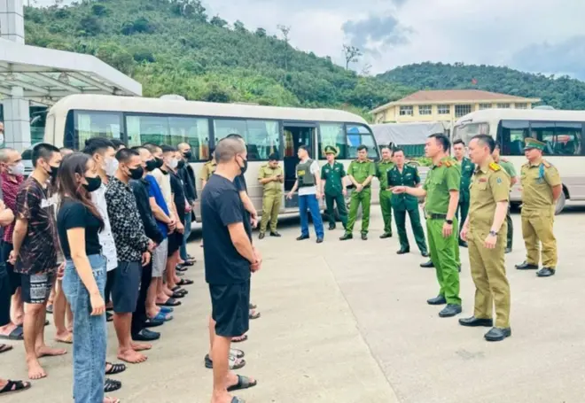 Công an tỉnh Hà Tĩnh phối hợp với công an Lào giải cứu 36 người bị buôn lậu sang Lào vào đầu tháng 6/2024