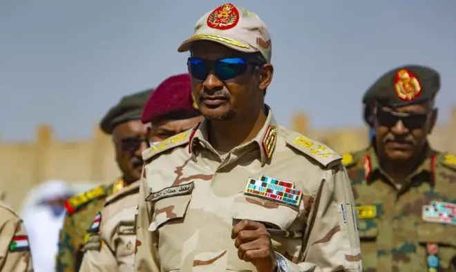 Jenerali Mohamed Hamdan Dagalo yemeje ko abarwanyi akuriye bakoze 'ibara' muri 'el-Fasher'