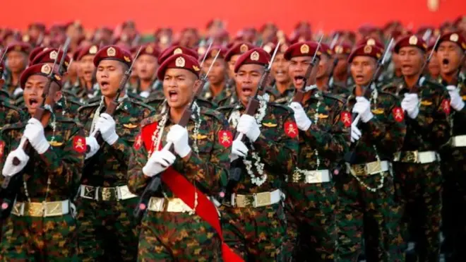 মিয়ানমারে সেনাবাহিনী