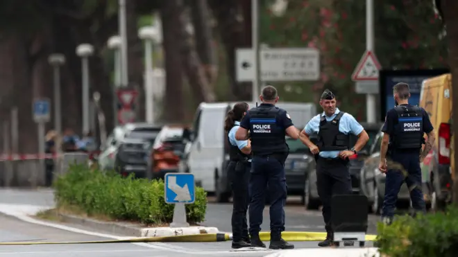 Полицейские на месте происшествия в Ла Гранд-Мотт 24 августа 2024 года