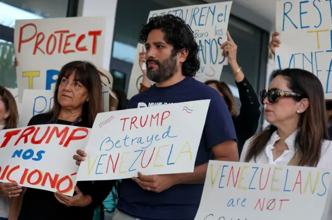 Venezolanos a favor del TPS