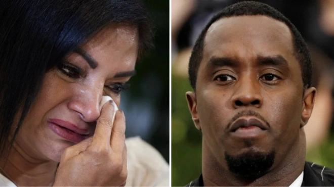 Thalia Graves, Combs'u suçlayanlardan biri ağlıyor