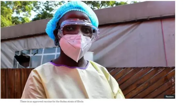 Aworan obinrin to mura lọna to le dena arun Ebola.