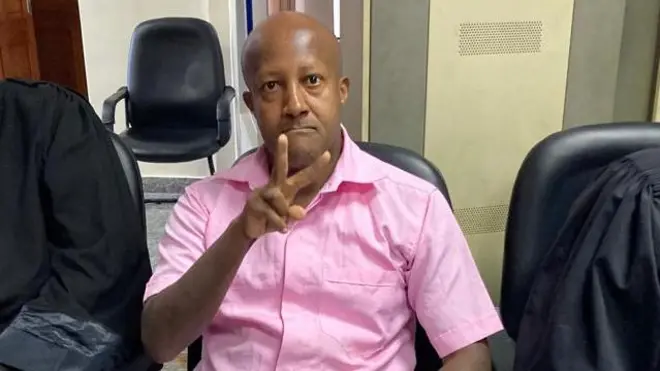 Karasira Aimable mu rukiko kuwa mbere yavuze ko atiteguye kuburana