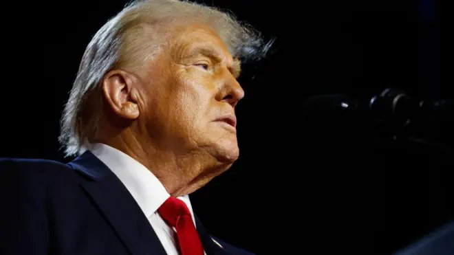 特朗普於棕櫚灘會議中心向支持者發表選後演說（6/11/2024）