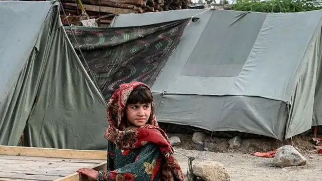 displaced Afghans