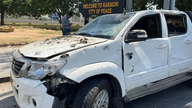 کراچی، چینی، حملہ