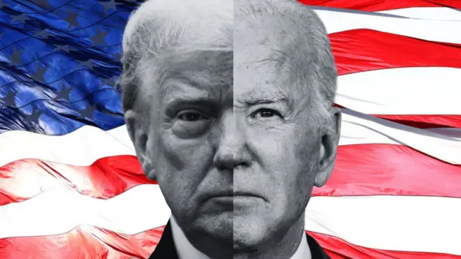 трамп, байден