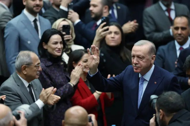 Cumhurbaşkanı ve AKP Genel Başkanı Recep Tayyip Erdoğan 