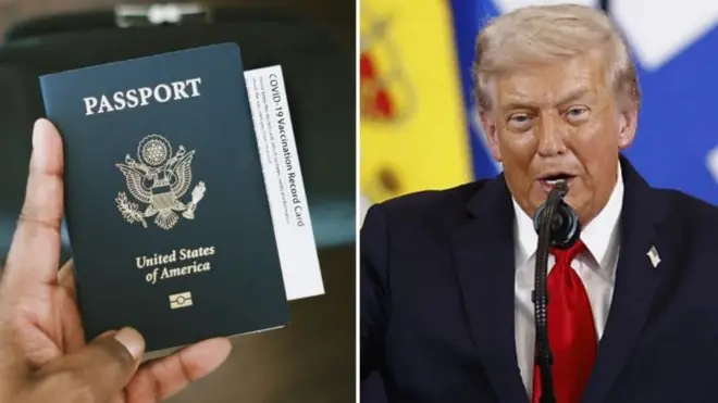 Pasiporo ya Amerika na Perezida Trump