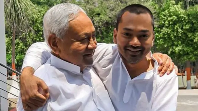 नीतीश कुमार के बेटे निशांत कुमार ने गुरुवार को बिहार की सम्राट चौधरी सरकार में मंत्री पद की शपथ ली 